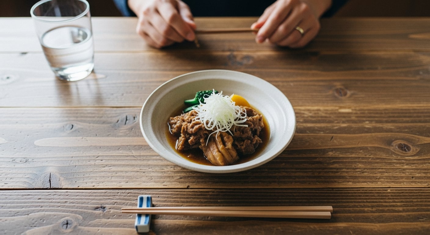 【津田沼 牛すじ煮込み】牛すじ煮込みをお土産に持ち帰る方法|粉と水