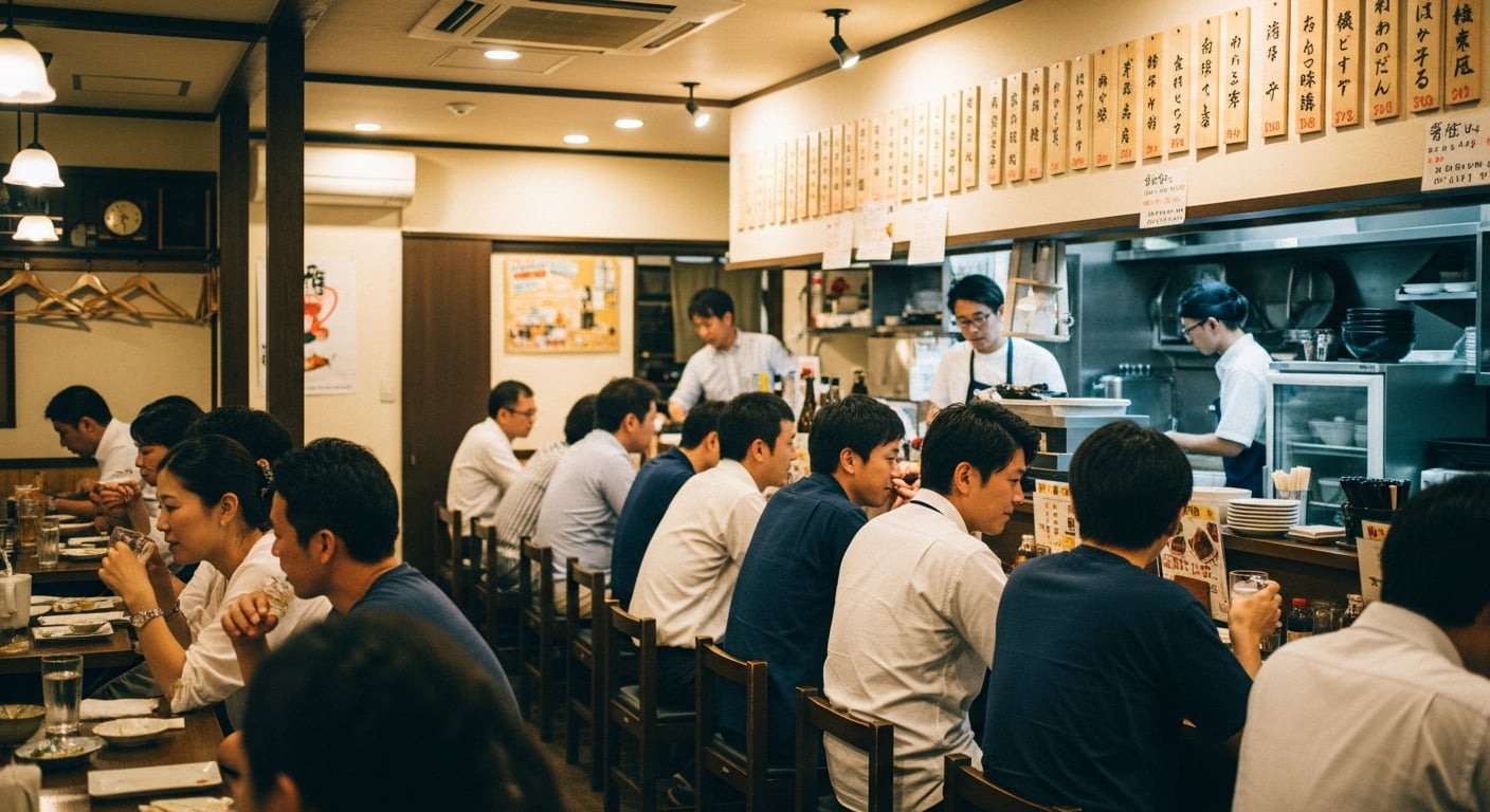 仕事帰りに津田沼で飲む日の流れ。17時退社から2時間の全記録 | 粉と水